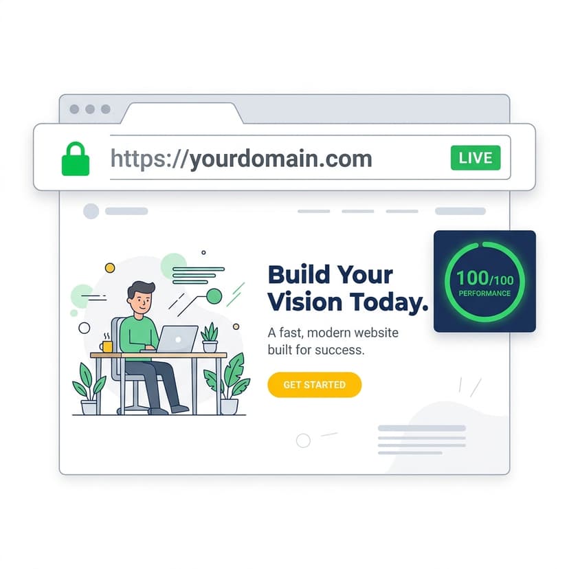 Launch โ Website Live & Ad-Ready โ Hari 3